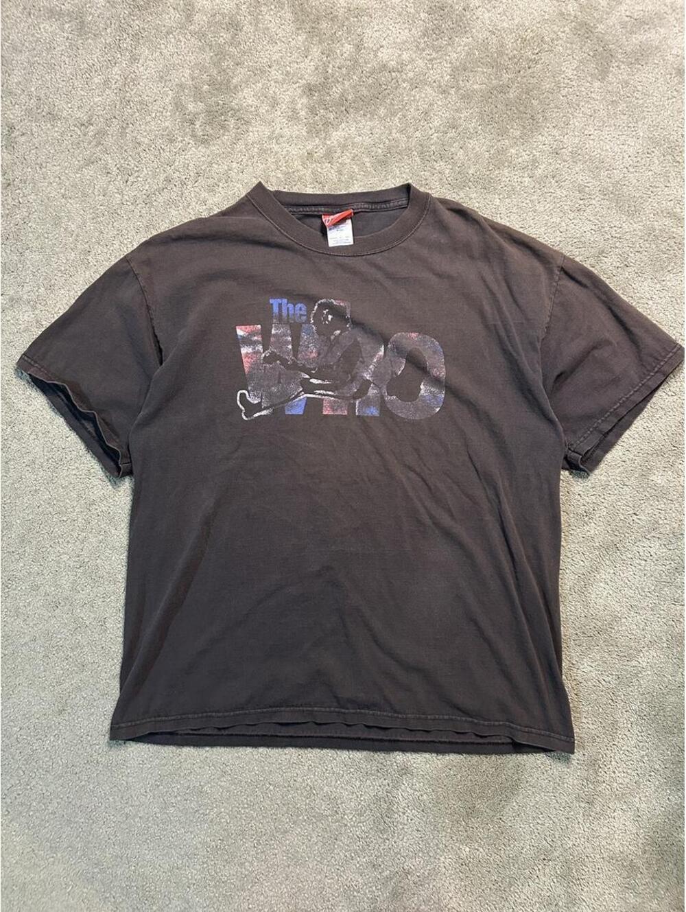 Vintage 2006 THE WHO USA Tour Dates T Shirt Size XL Band Y2K